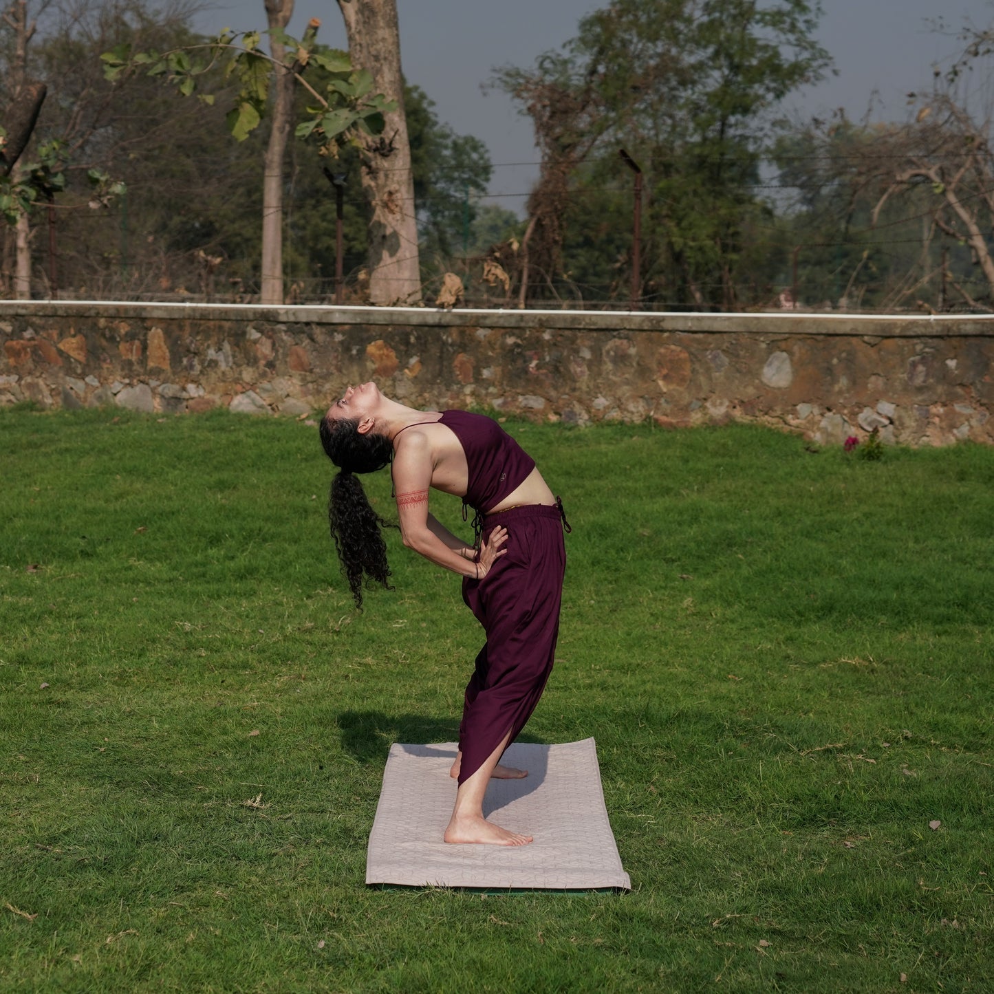 Akasha Yoga Top Purple