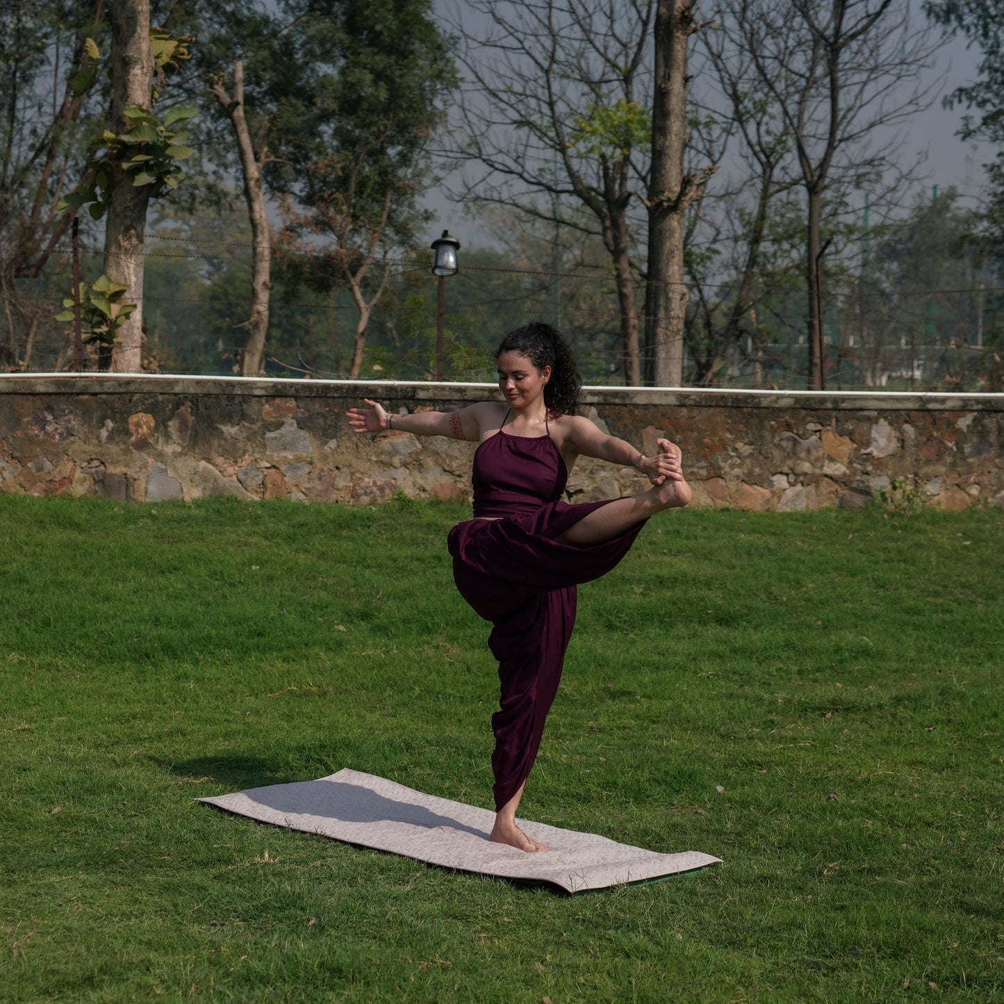 Akasha Yoga Top Purple