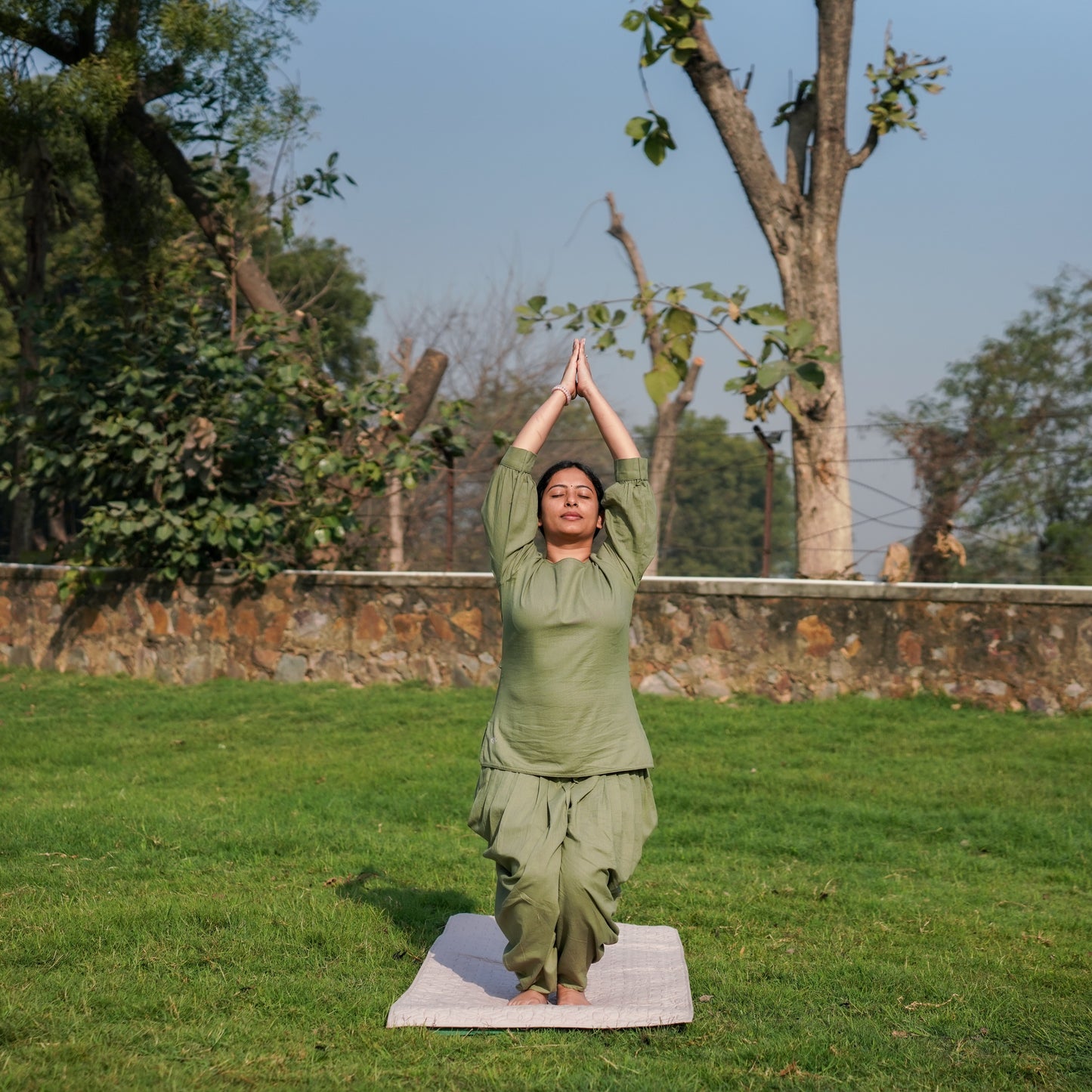 Buddhi Yoga Top Green